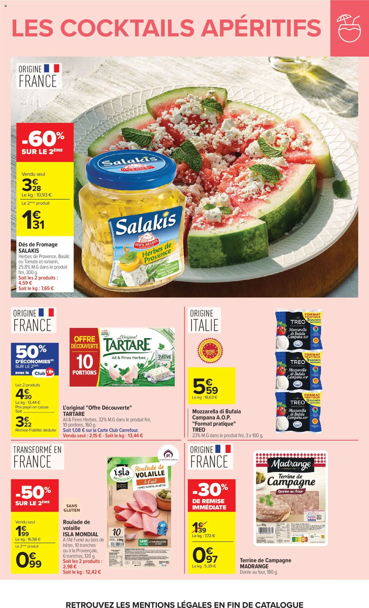 {H1} | Page: 16 | Produits: Four, Volaille, Mozzarella, Fromage
