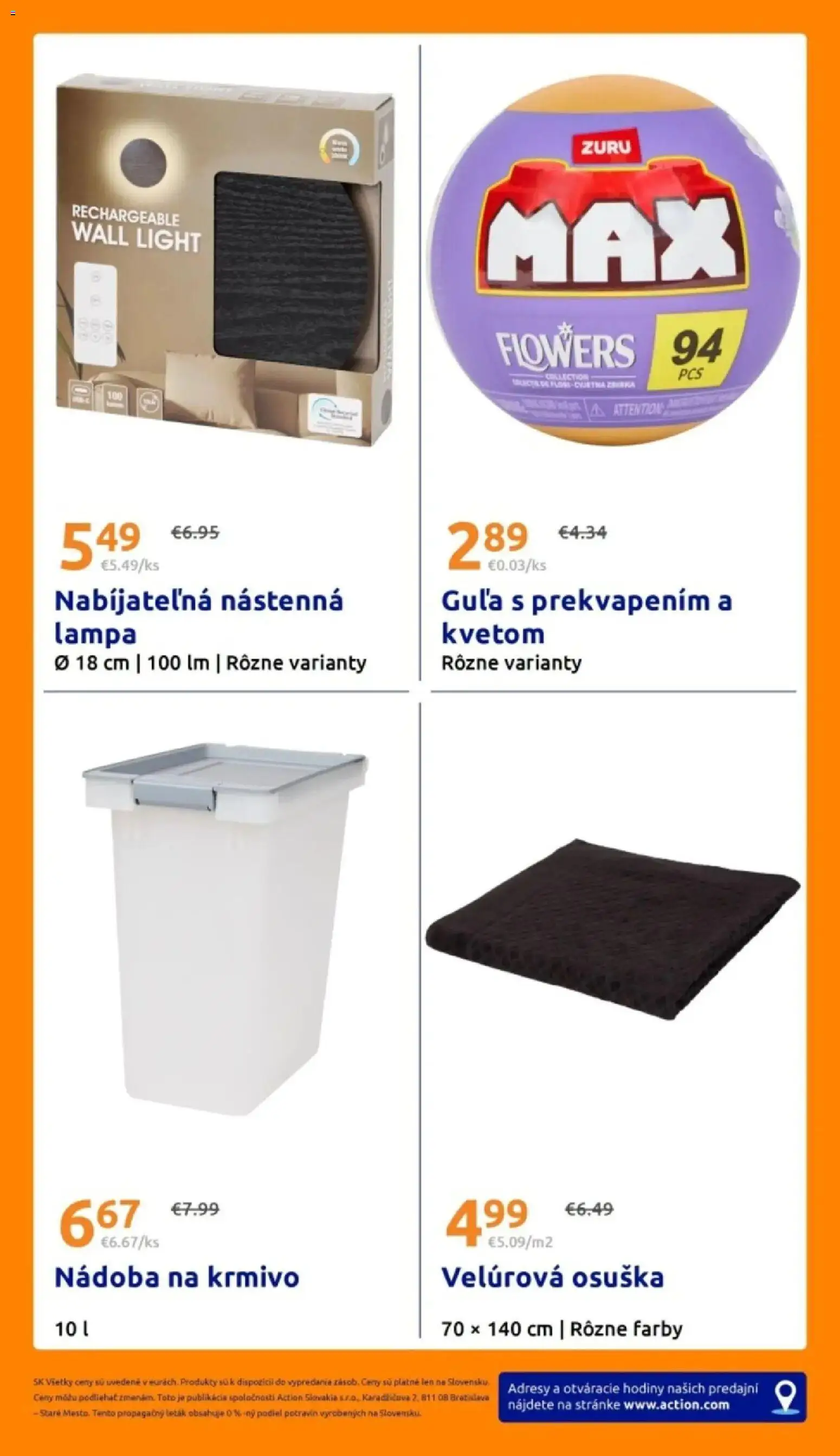 Nové Action akcie – leták je platný od 05.08.2026 | Strana: 32