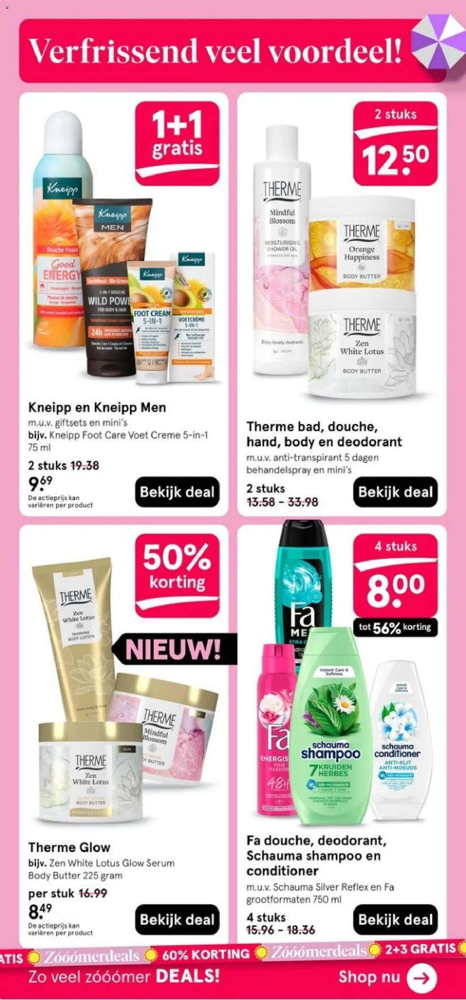 {H1} | Pagina: 8 | Producten: Antitranspirant, Lotus, Conditioner, Crème