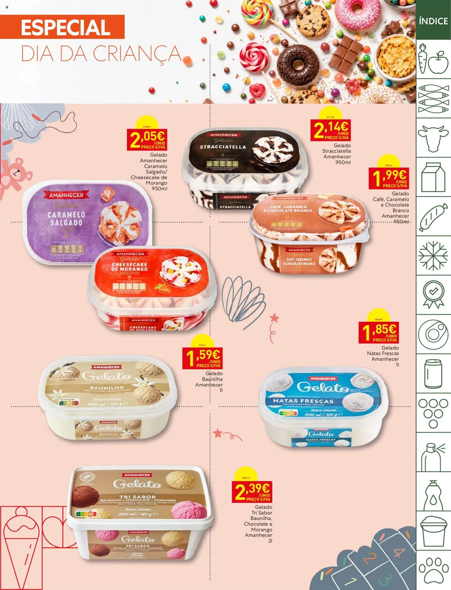 Recheio folheto │ válido de 26.05.2026 | Página: 13 | Produtos: Gelado, Chocolate, Natas