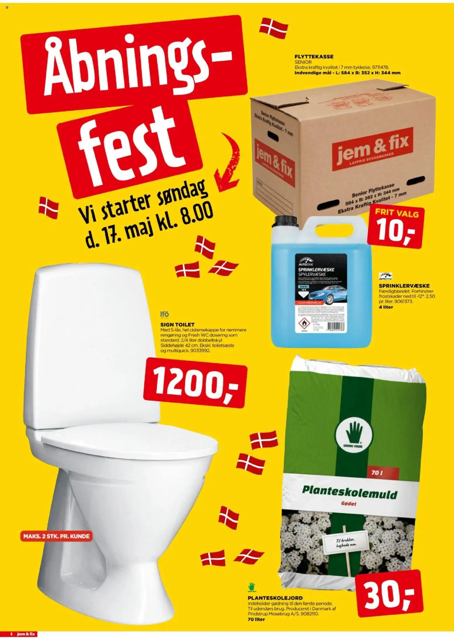 Jem & fix tilbudsavis – gyldig fra 17.05.2026 | Side: 6