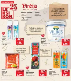 Vindi Ribani sir, Bovidur ekstra tvrdi 32% m.m. 40 g - Pregled kataloga iz trgovine Kaufland, vrijedi od 30.09.2026 | Stranica: 2