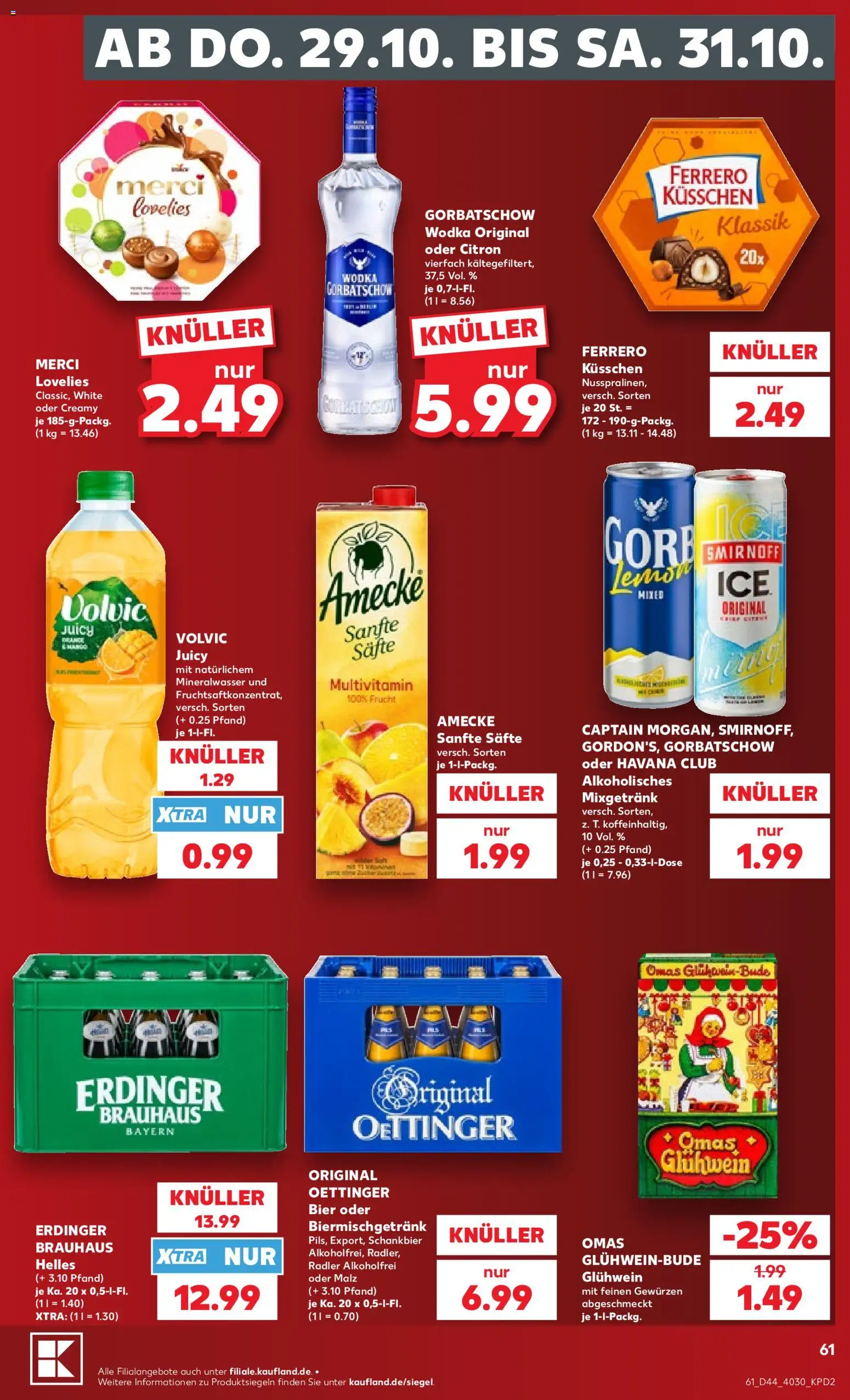 {H1} | Pagina: 61 | Producten: Bier, Havana, Radler, Wodka
