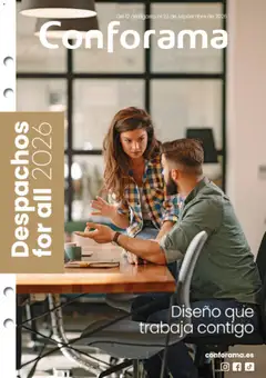 Vista previa Conforama Despachos for all válido desde el 12/08/2026