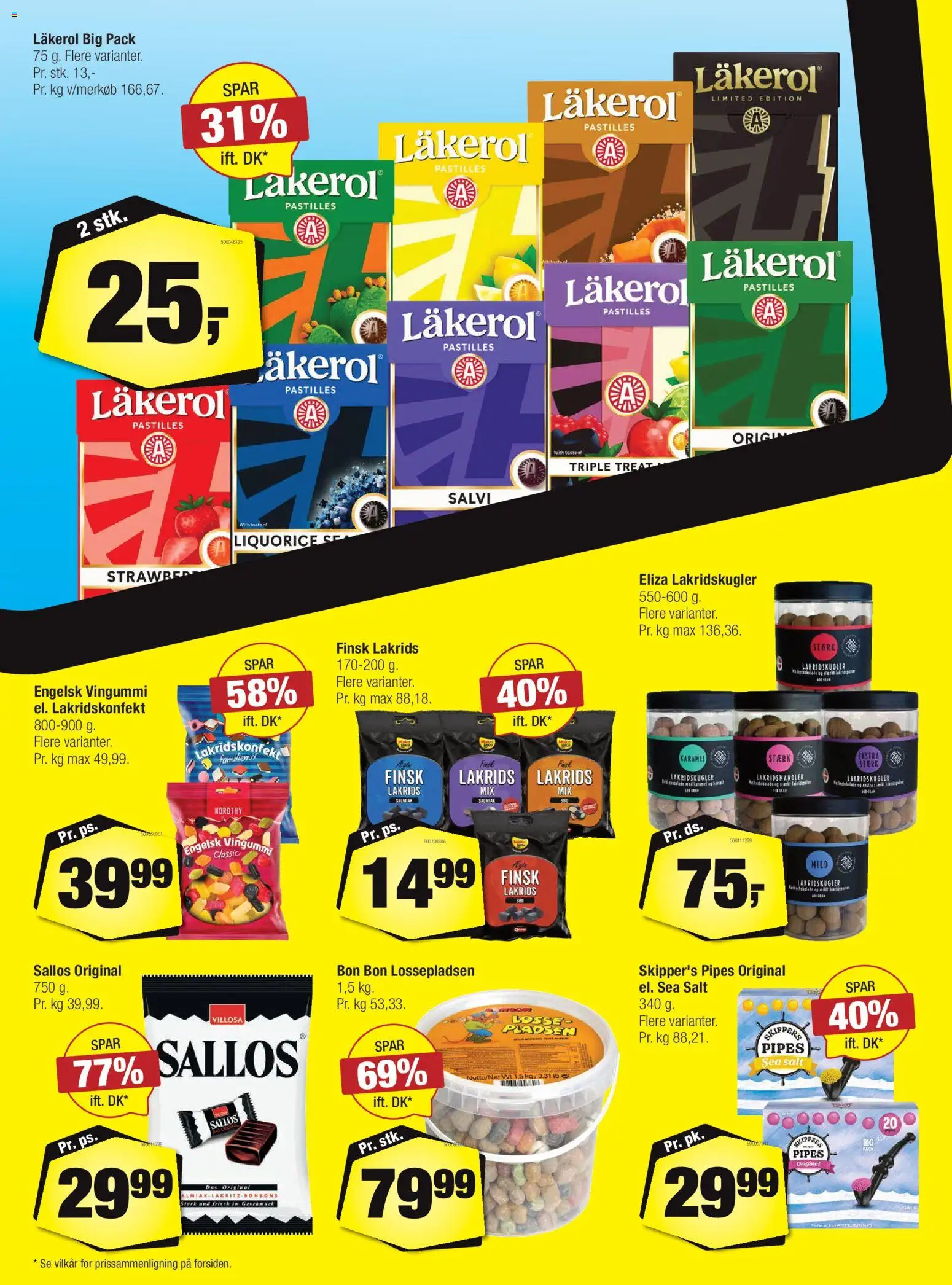 Calle tilbudsavis – gyldig fra 05/08/2026 | Side: 6 | Produkter: Salt, Lakrids, Vingummi