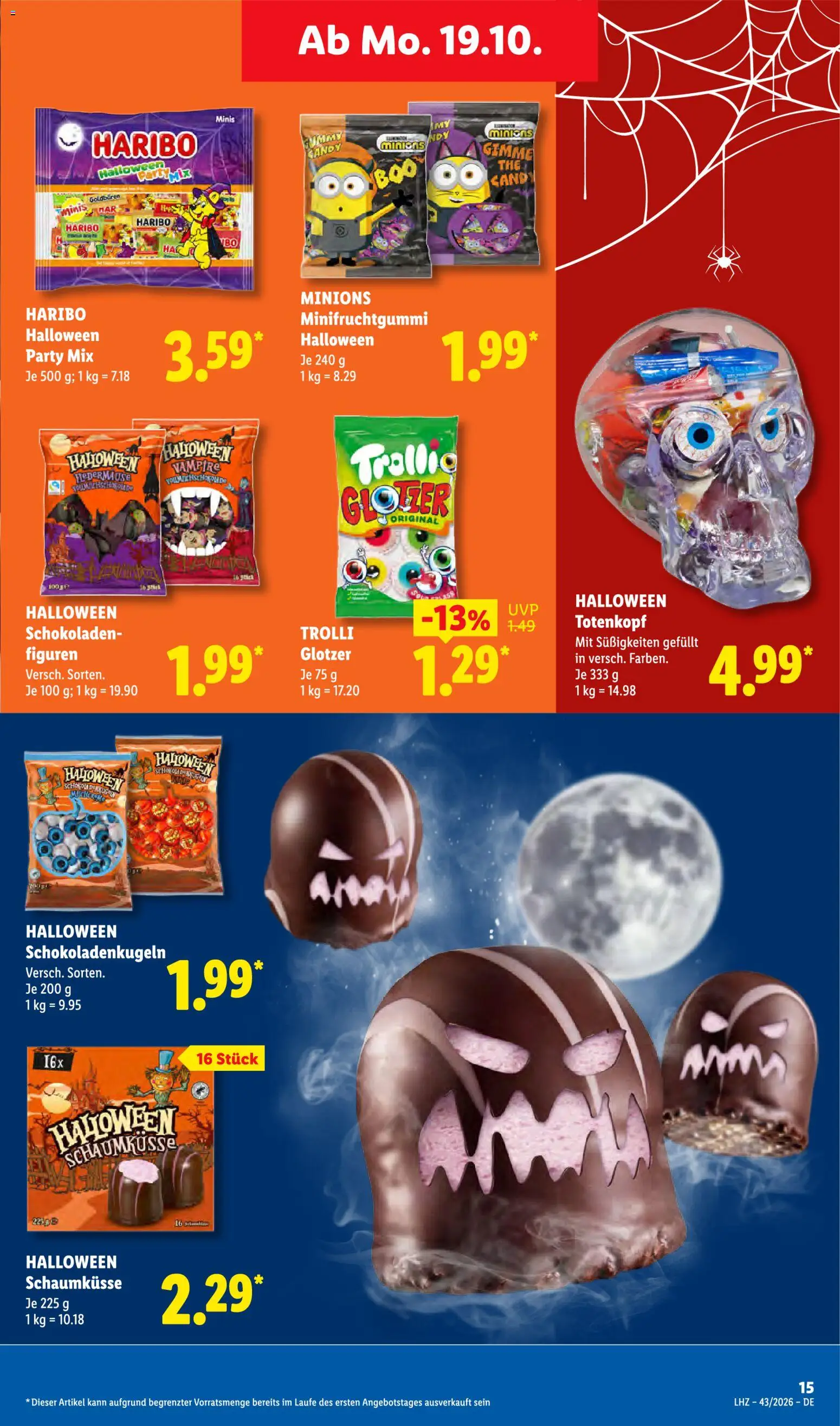 Lidl Německo leták od 19.10.2026 | Strana: 27 | Produkty: Haribo, Party mix