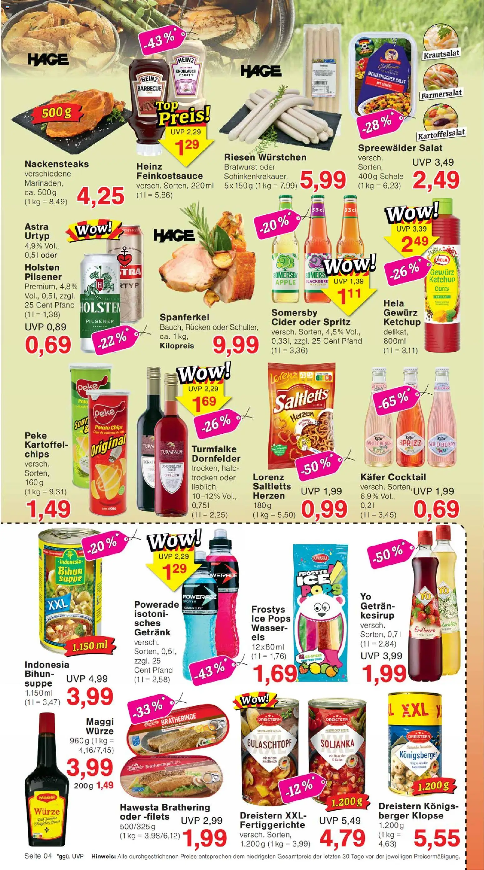 Wiglo Wunderland Prospekt – gültig ab 26.05.2026 | Seite: 4 | Produkte: Maggi, Apple, Knoblauch, Chips