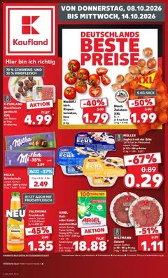 Kaufland Prospekt Berlin ab 08.10.2026 gültig