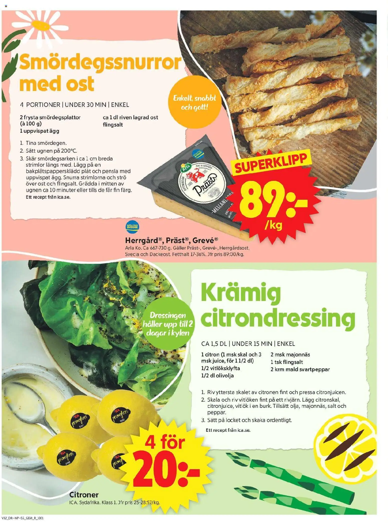 ICA Supermarket reklamblad aktuell från 03/08/2026 | Sida: 6