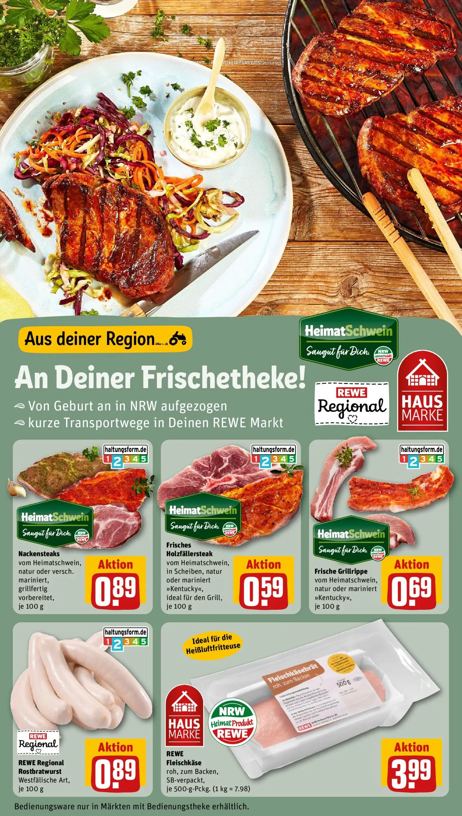 Rewe ihr Kaufpark Prospekt – gültig ab 29.06.2026 | Seite: 10 | Produkte: Nackensteaks, Heißluftfritteuse
