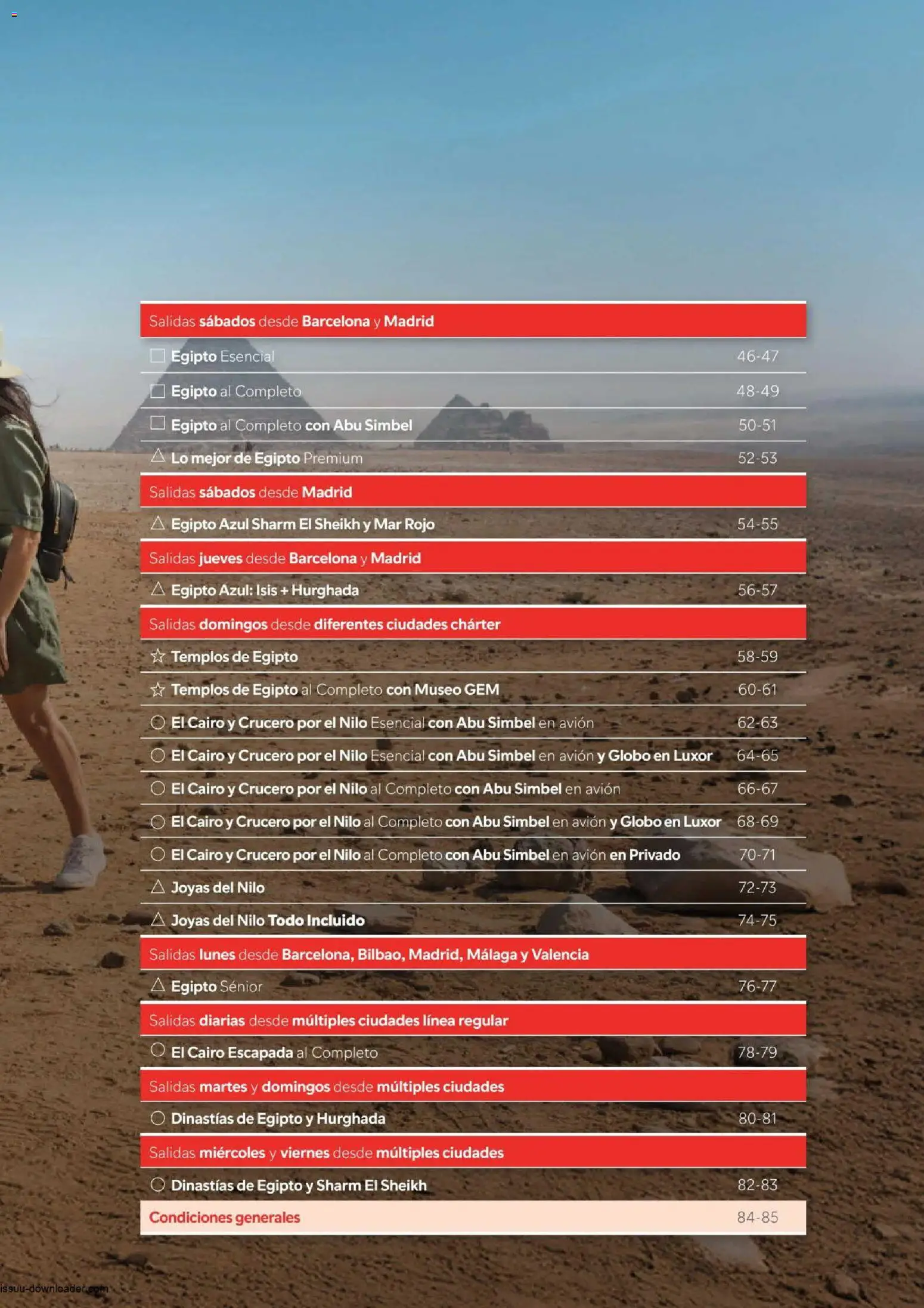 Halcón Viajes Egípto │ válido desde el 06/07/2026 | Página: 3
