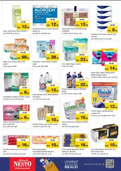 Preview of Nesto catalogue Explore More Shop More valid from 17 Sep, 2026 | Page: 17 | Products: Box, Toilet, Bleach, Lemon