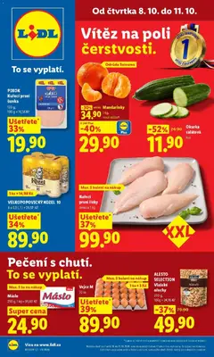 Náhled letáku Lidl aktuální leták od 08.10.2026