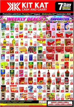 KIT KAT Cash & Carry specials catalogue – valid from 27/08/2026