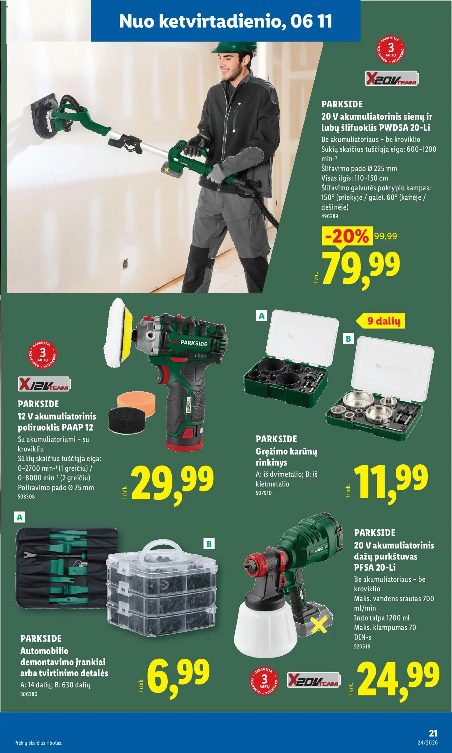 LIDL akcijos nuo 08.06.2026 | Puslapis: 21
