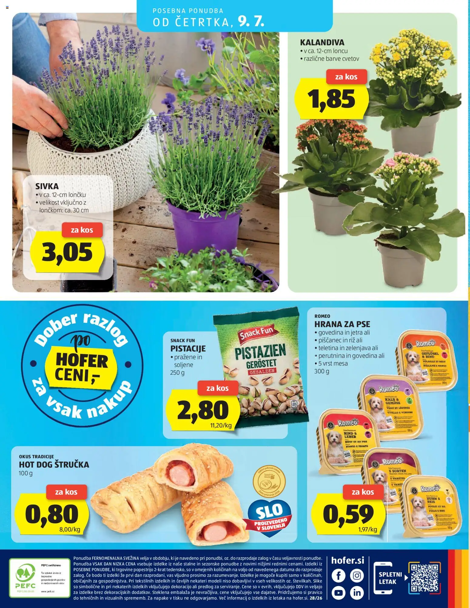 Hofer SI katalog | vrijedi od 01.07.2026 | Stranica: 28