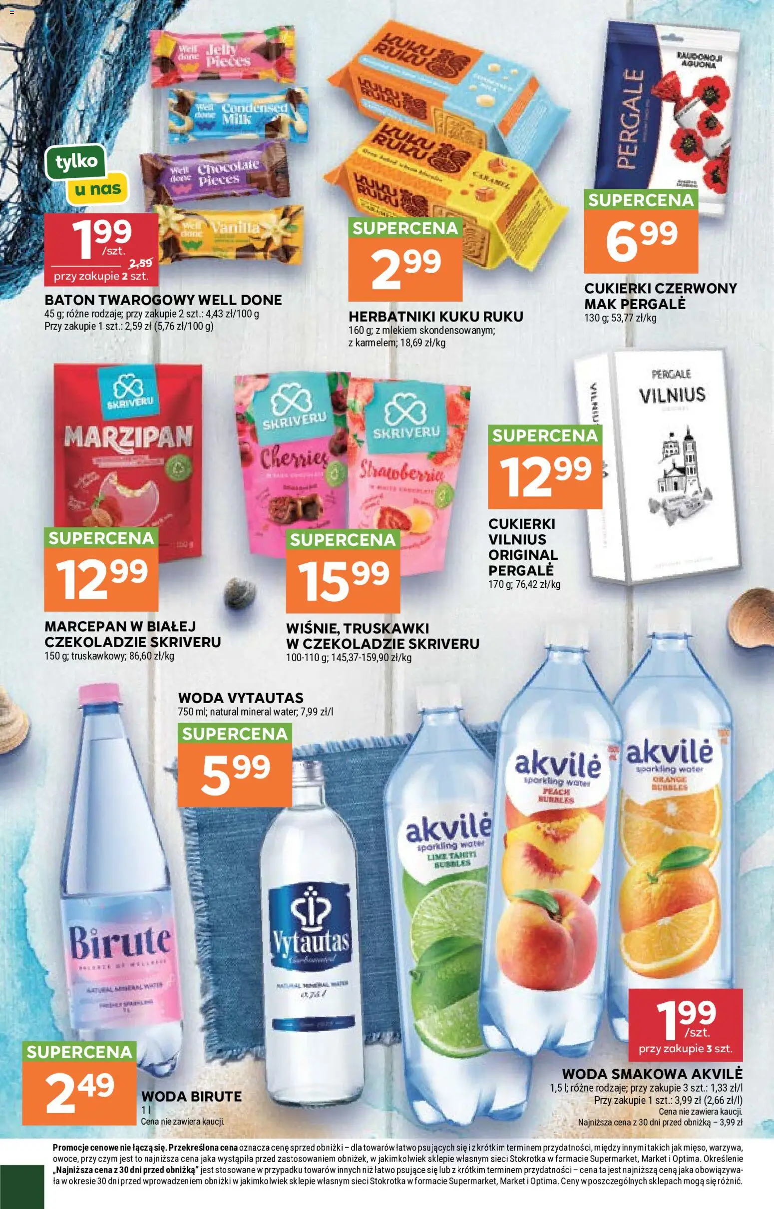 Stokrotka gazetka od 08.10.2026 | Strona: 32 | Produkty: Mak, Stokrotka, Truskawki, Woda