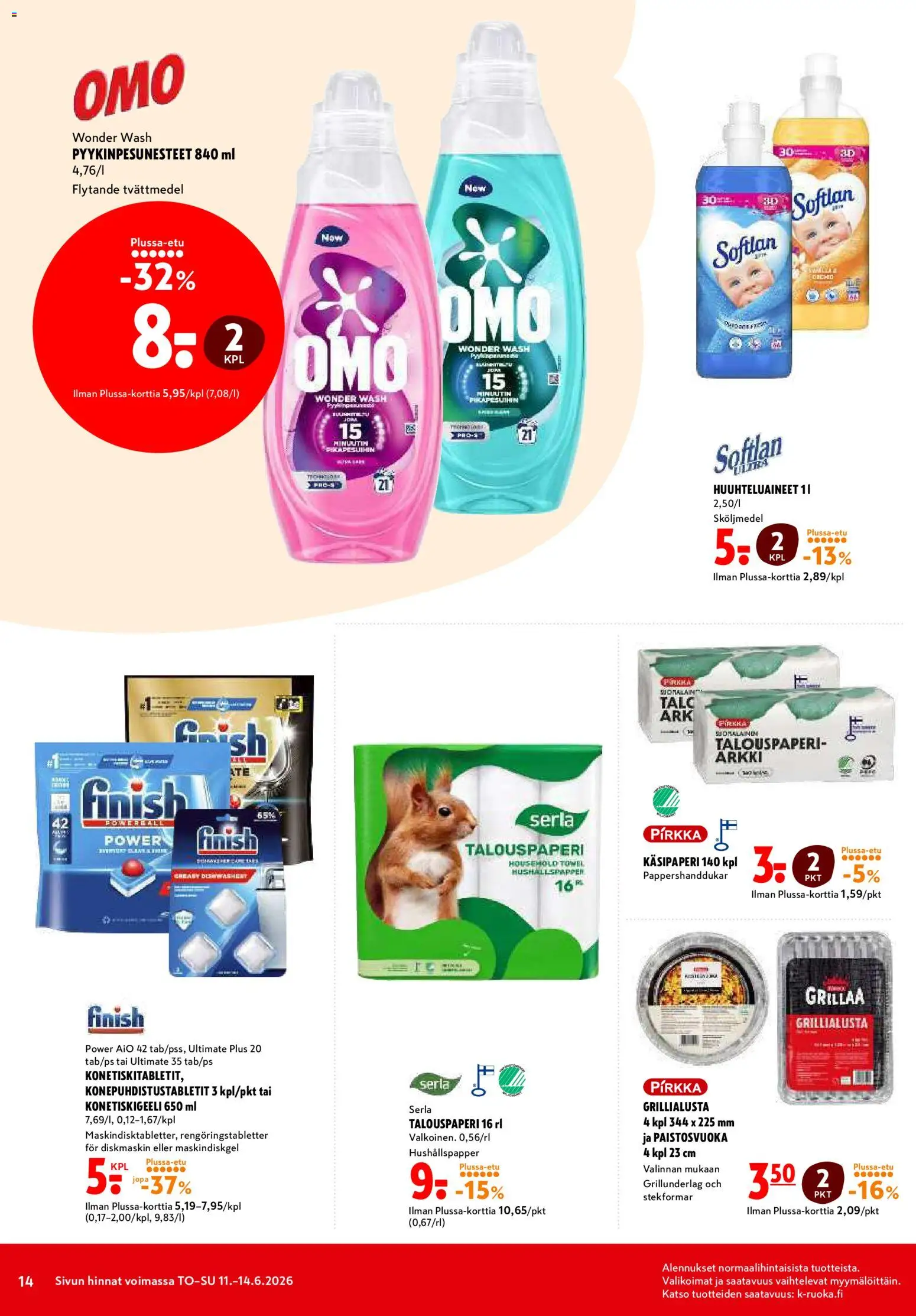 K-Citymarket tarjoukset – voimassa 11.06.2026 alkaen | Sivu: 14