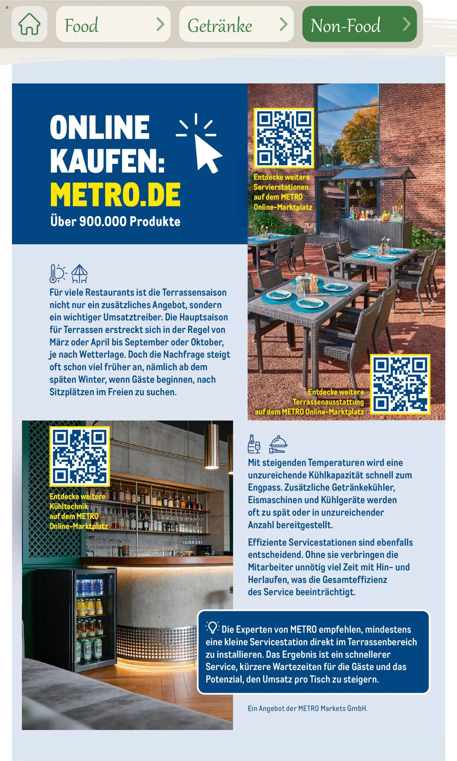 Metro Saisonkatalog Outdoor Dining – gültig ab 01.06.2026 | Seite: 82 | Produkte: Tisch