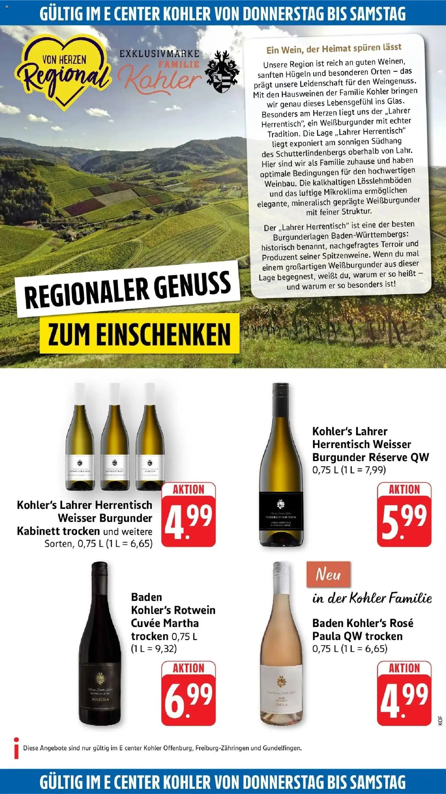 Edeka Prospekt Offenburg (ab 07.09.2026) » Angebote Online | Seite: 50 | Produkte: Rotwein