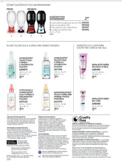 Avon leták platný od 01.11.2026 | Strana: 150 | Produkty: Olej, Antiperspirant, Depilačný krém, Krém