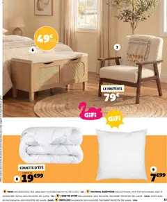 GiFi - Prévisualisation de GiFi catalogue valide à partir de 07/07/2026 | Page: 13 | Produits: Oreiller, Fauteuil, Couette