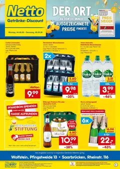 Netto Marken-Discount Prospekt Saarbrücken	 ab 04.05.2026 gültig