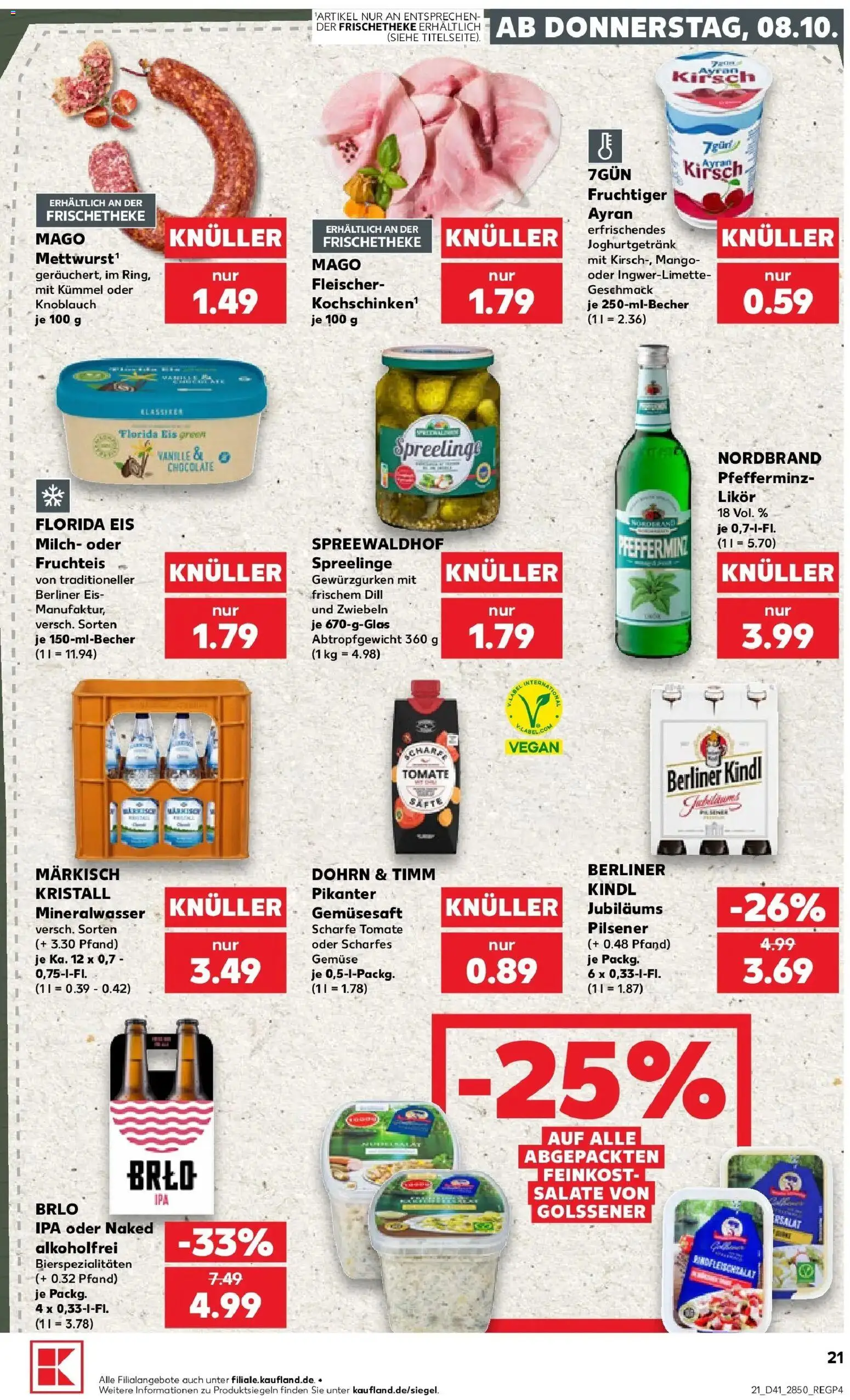 Prospekt Kaufland ab 05.10.2026 » Angebote Online zum Blättern | Seite: 31 | Produkte: Vanille, Zwiebeln, Gemüse, Mango