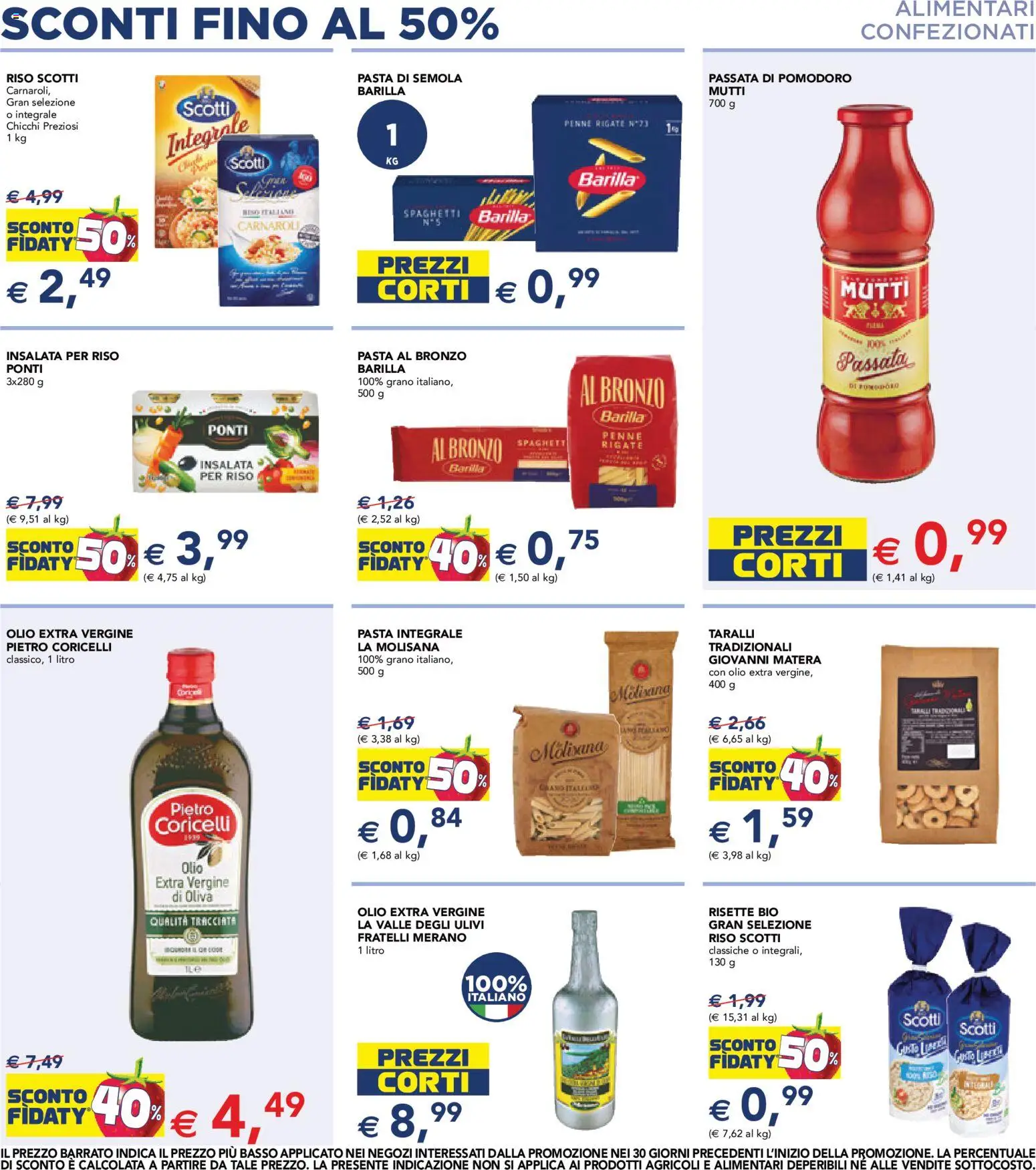Volantino Esselunga S del 02/07/2026 | Pagina: 7 | Prodotti: Insalata, Pomodoro, Olio, Pasta