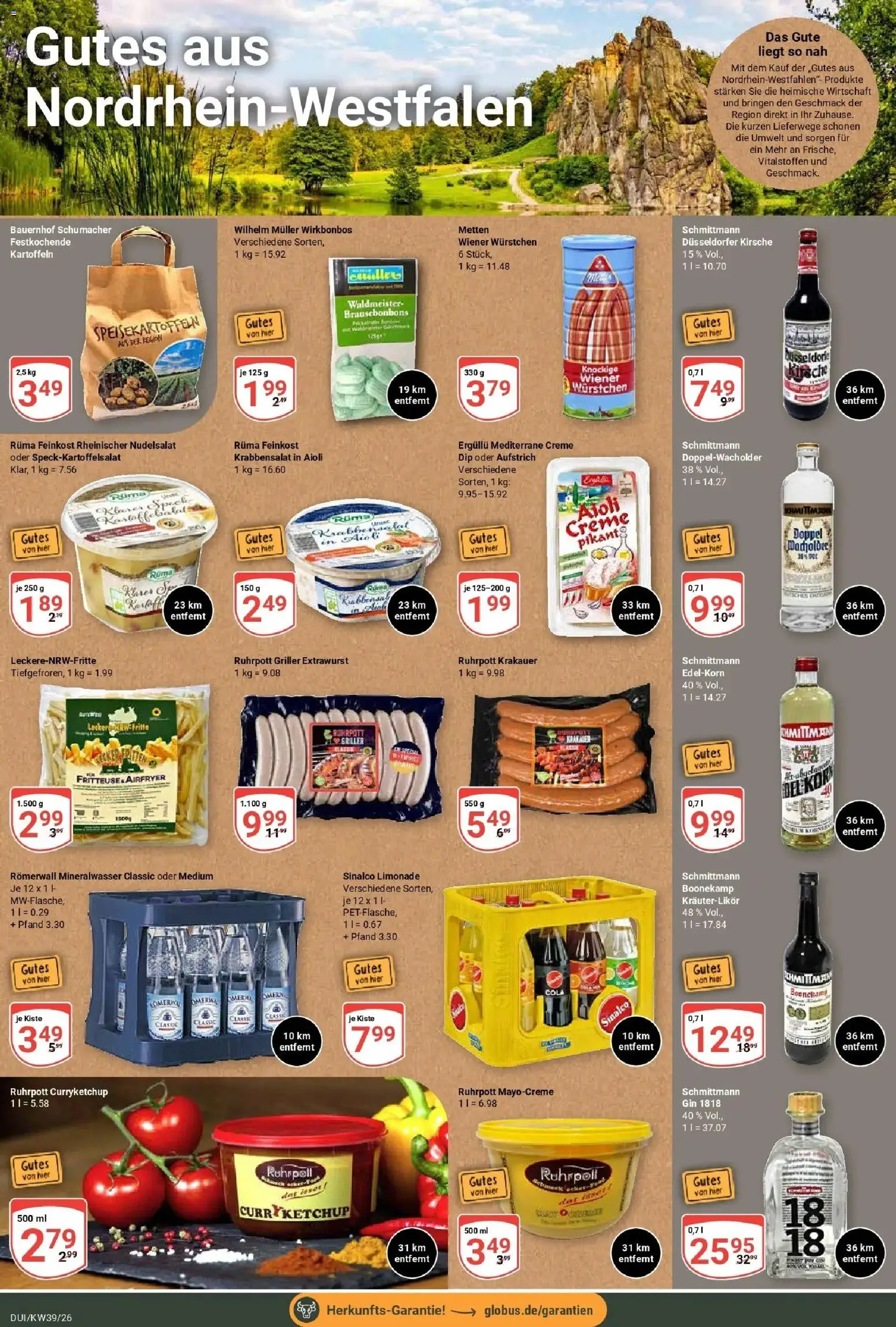 Globus Prospekt Duisburg (ab 21.09.2026) » Angebote online | Seite: 6 | Produkte: Sinalco, Limonade, Gin, Griller