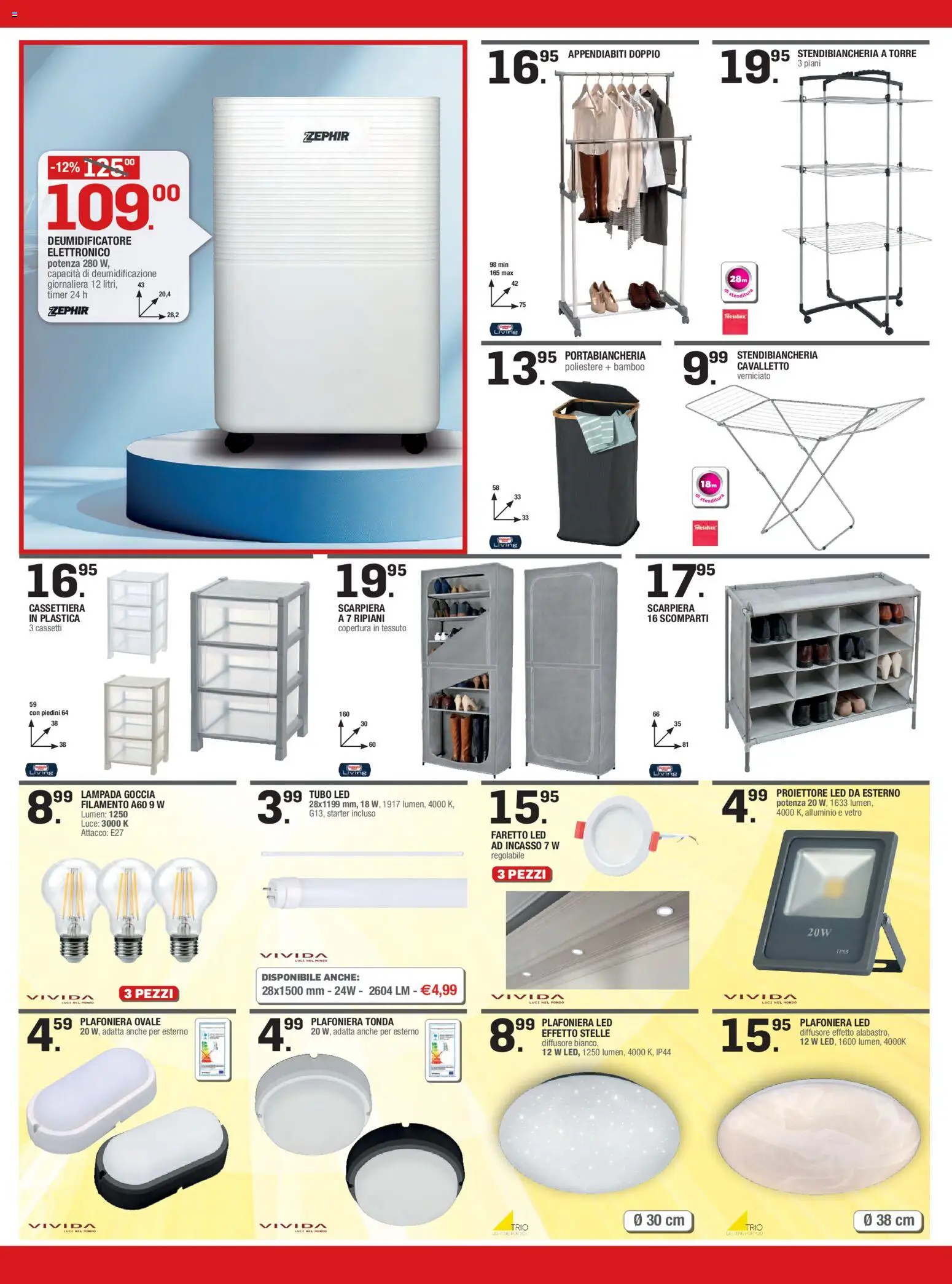 Volantino Brico OK del 08/10/2026 | Pagina: 6 | Prodotti: Tubo, Stendibiancheria, Alluminio, Portabiancheria