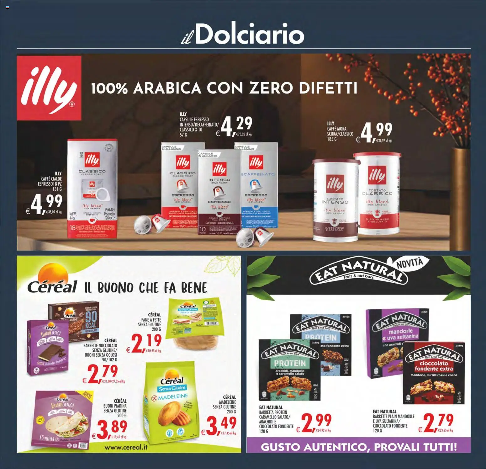 Volantino Decò del 31/07/2026 | Pagina: 21 | Prodotti: Pane, Cioccolato, Mandorle, Mirtilli