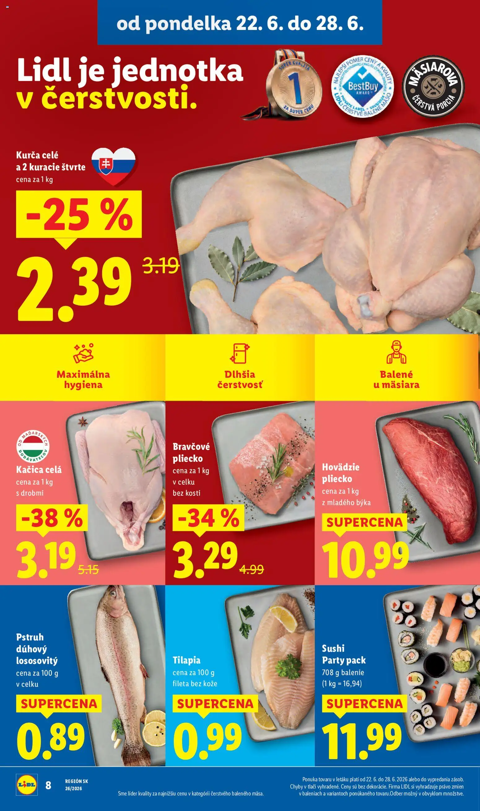 Nové Lidl akcie – leták je platný od 22.06.2026 | Strana: 14