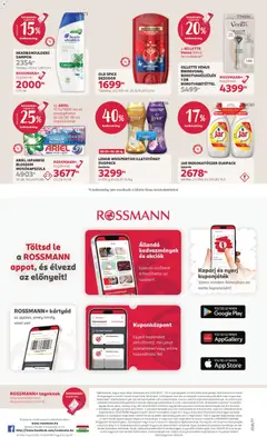 Rossmann akciós újság - amely érvényes a következő dátumtól: 2026.08.03. | Oldal: 24