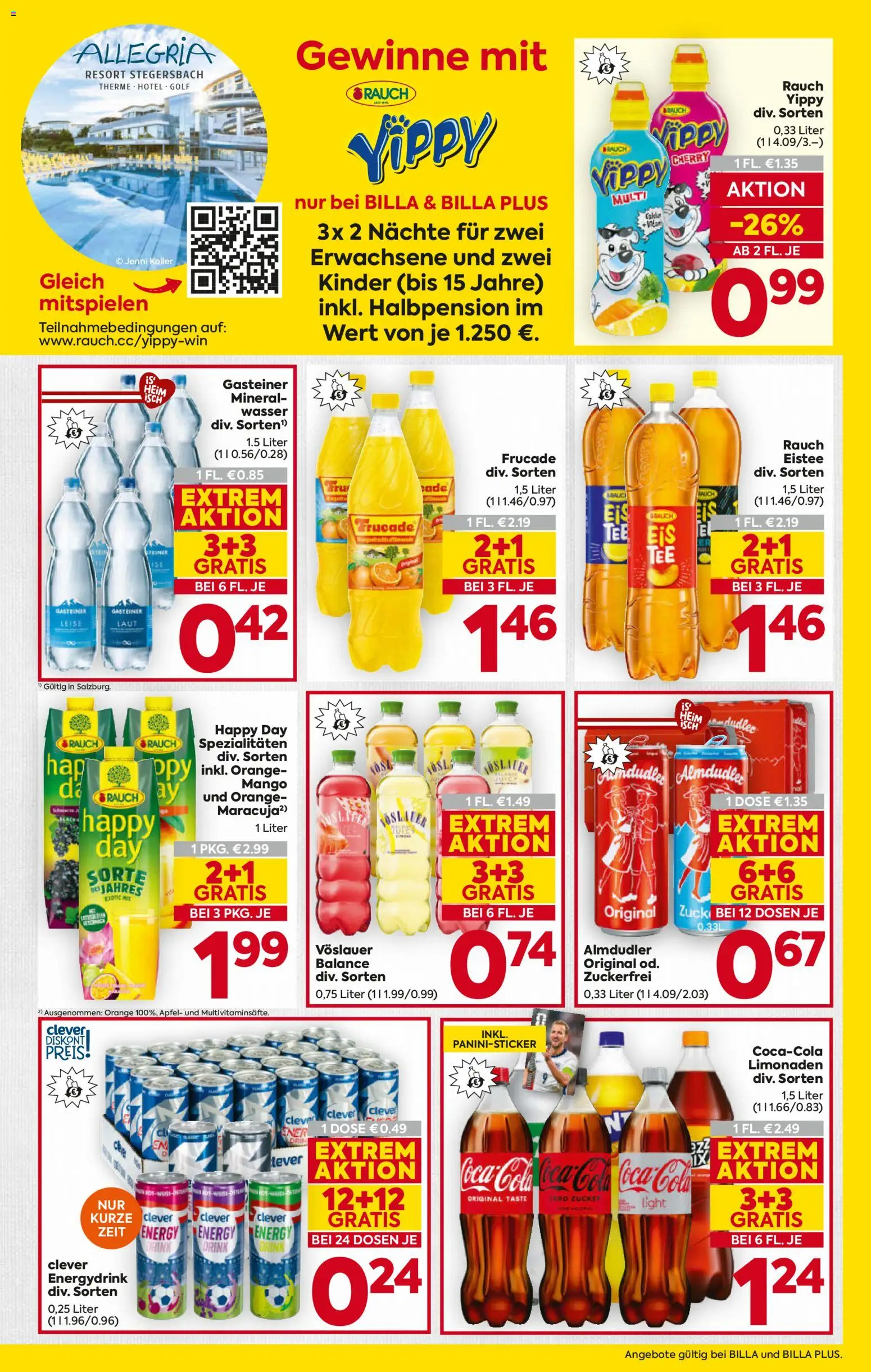 Billa - Salzburg gültig ab 03.06.2026 | Seite: 13 | Produkte: Wasser, Zucker, Mango, Äpfel