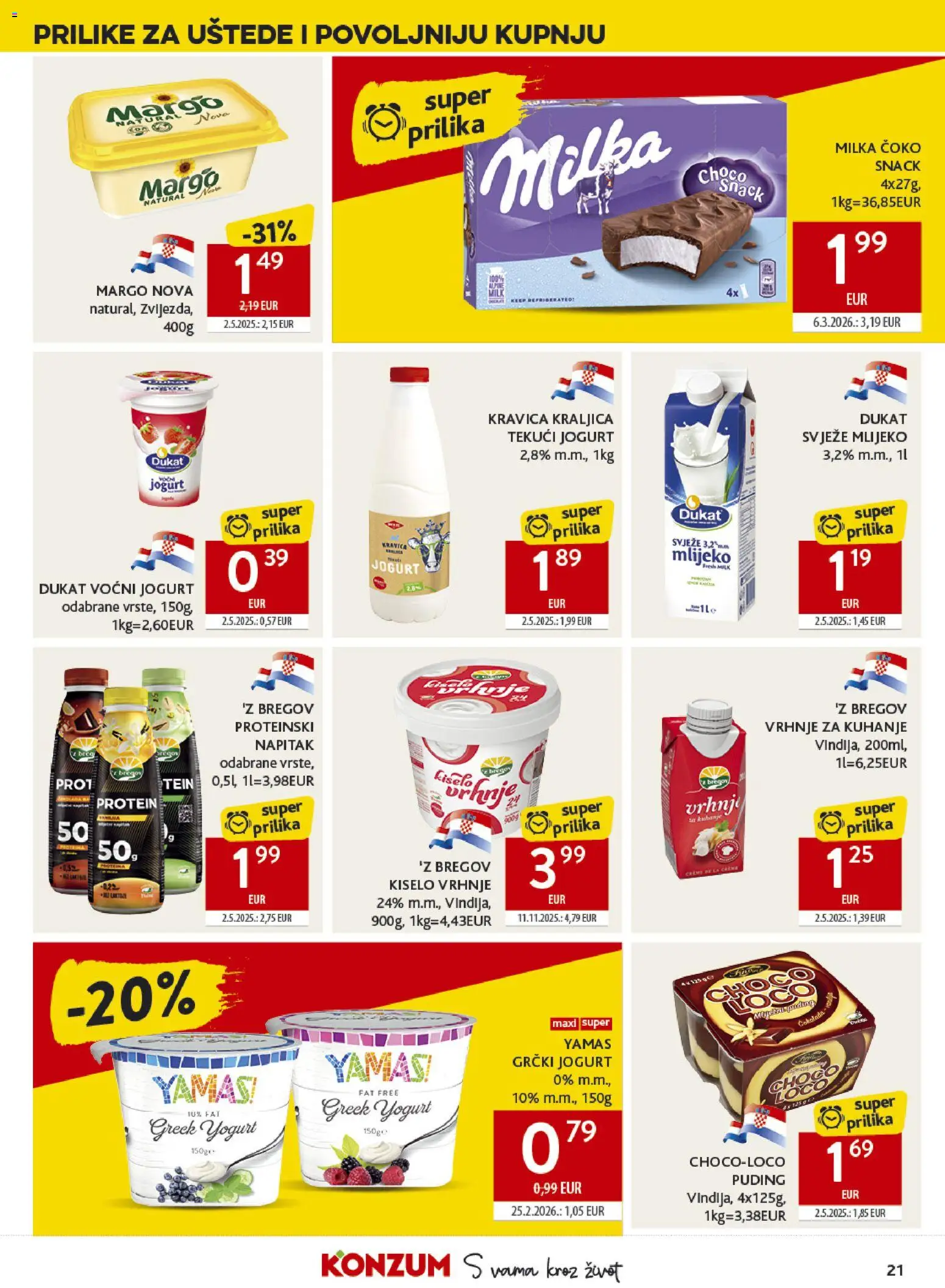🛒 Konzum katalog od 📆 03.06.2026 ➤ Pogledaj akcije sada!🔥 | Hrvatska