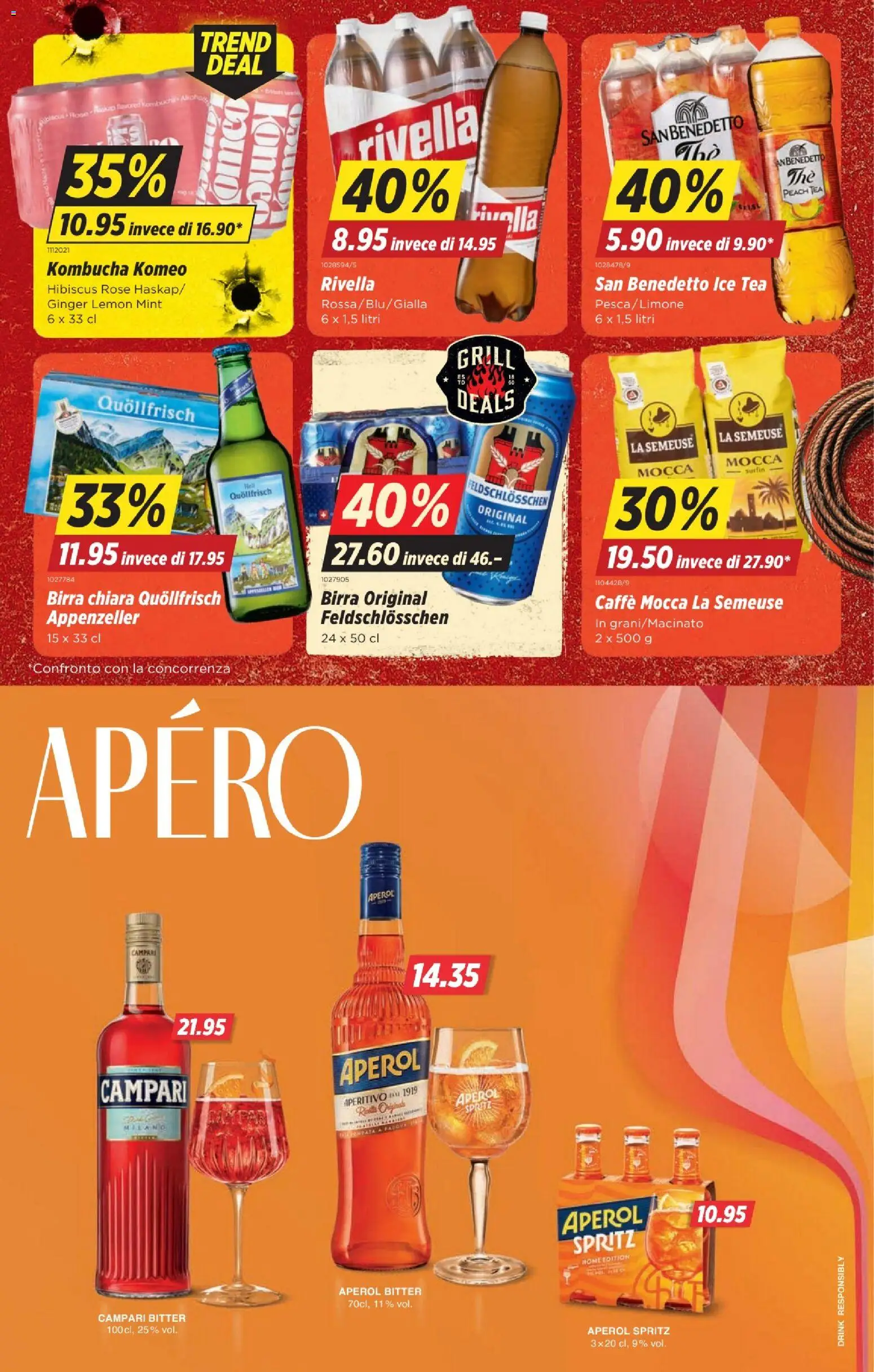 Denner aktionen IT – gültig ab 16.07.2026 | Seite: 13 | Produkte: Mouka, Grill