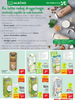 Spar katalog akcije – veljaven od 05.08.2026 | Stran: 18 | Izdelki: Napitki, Mleko
