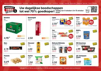 Budget Food folder - Voorbeeld van een folder van Budget Food, geldig van 09-10-2026