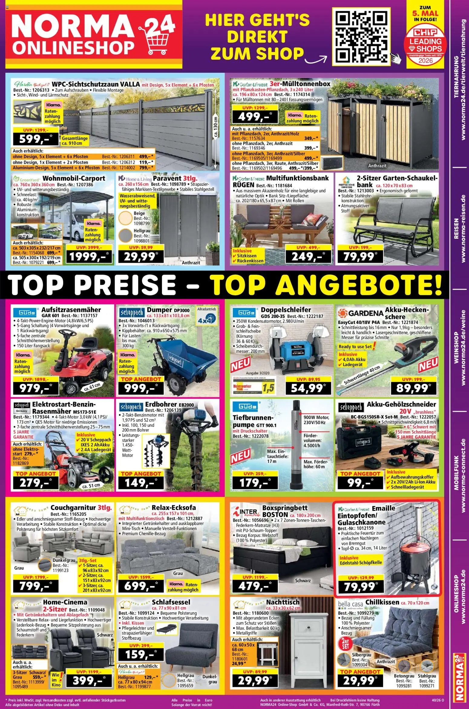 Norma Prospekt – gültig ab 28.09.2026 | Seite: 19