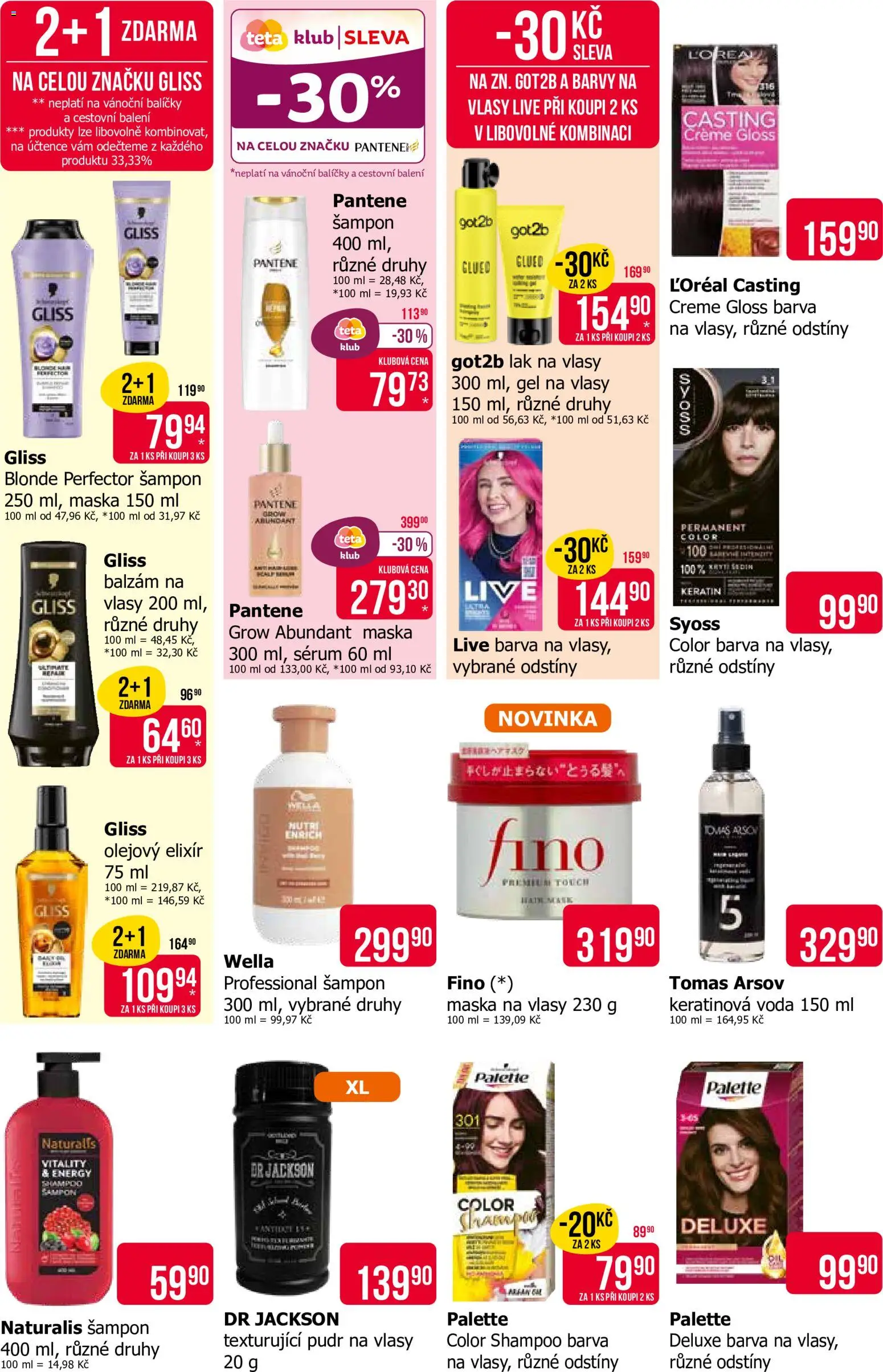 TETA Drogerie leták od 21.10.2026 | Strana: 8 | Produkty: Sérum, Pudr na vlasy, Šampon, Maska na vlasy
