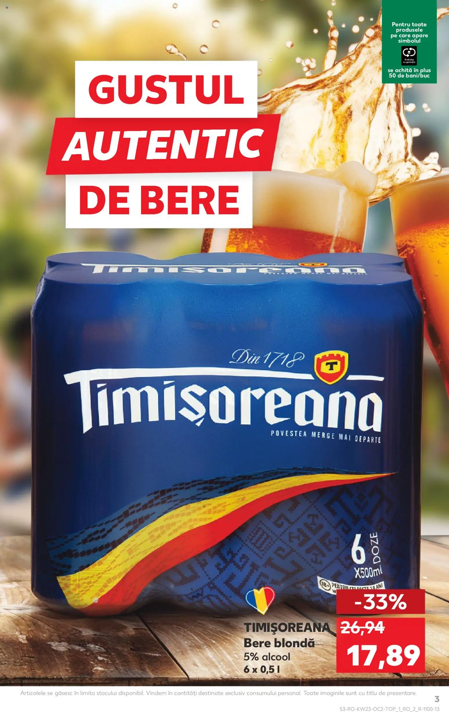 Kaufland RO akciós ujság - amely érvényes a következő dátumtól: 03.06.2026 | Oldal: 3