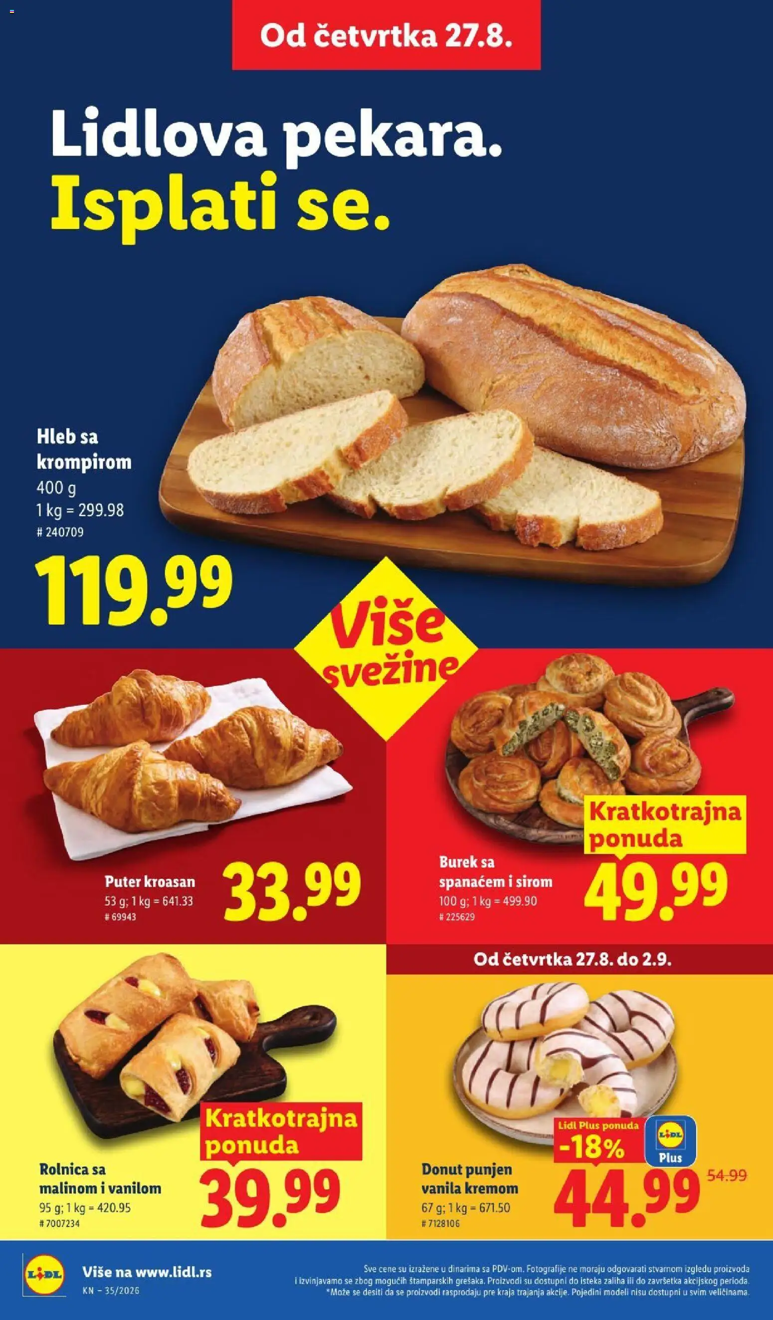 Lidl katalog - važi od 27.08.2026 | Strana: 26