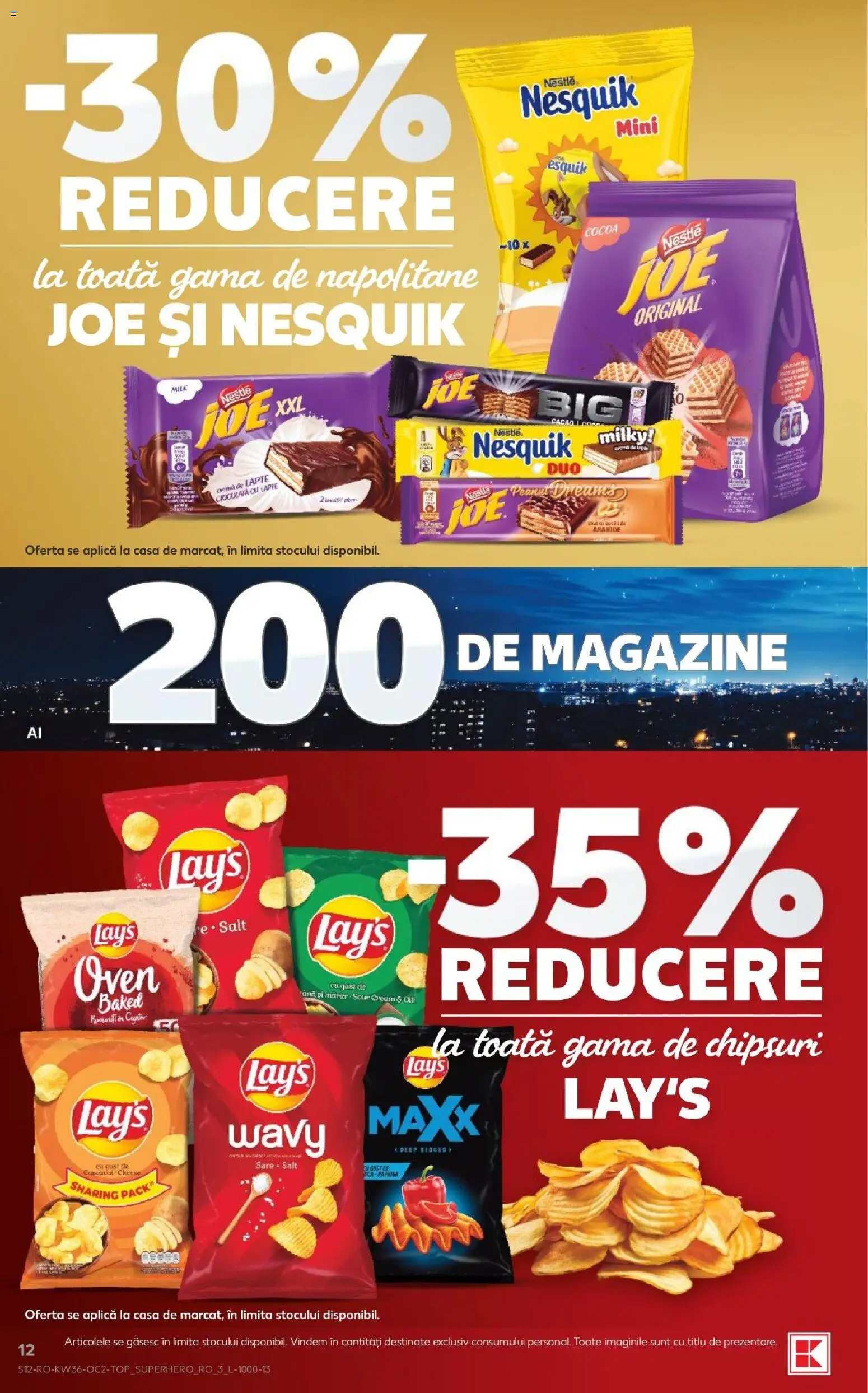 Kaufland RO akciós ujság - amely érvényes a következő dátumtól: 2026.09.02. | Oldal: 12 | Termékek: Switch, Mixer