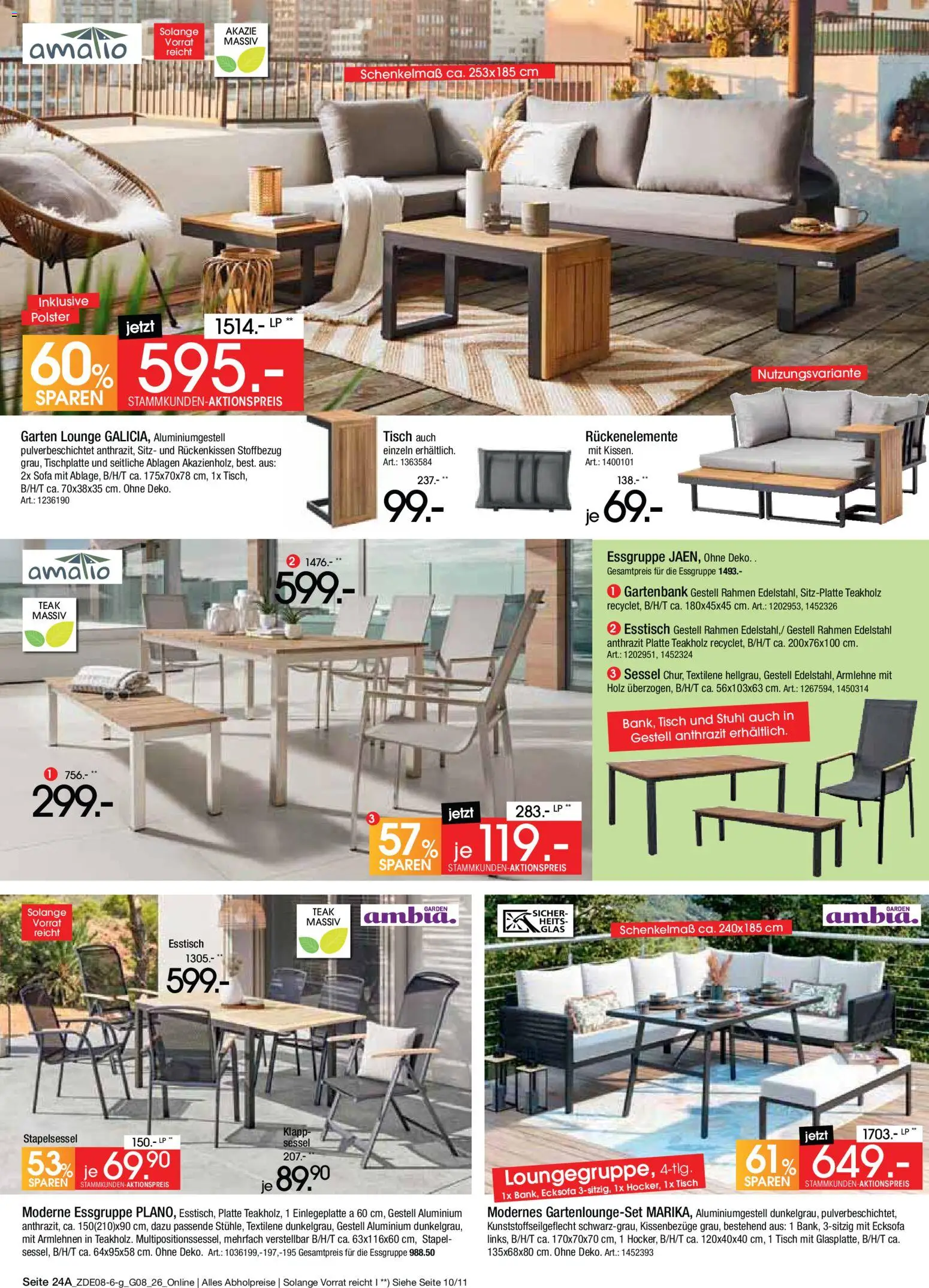 Zurbrüggen Bonus sonder-tage – gültig ab 31.07.2026 | Seite: 54 | Produkte: Ecksofa, Esstisch, Essgruppe, Stuhl