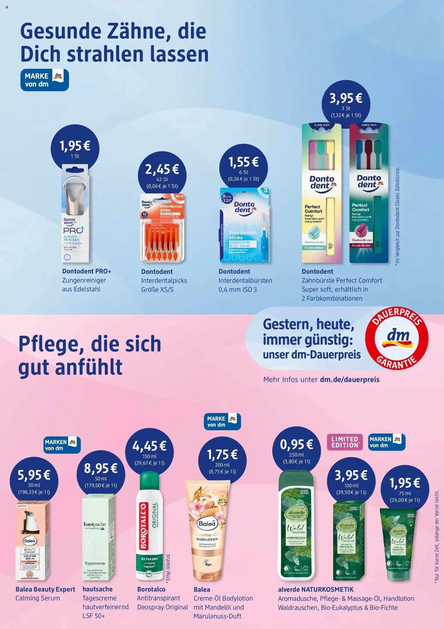 dm drogerie prospekt Berlin (ab 09.09.2026) zum Blättern | Seite: 3 | Produkte: Antitranspirant, Massageöl, Deospray, Serum