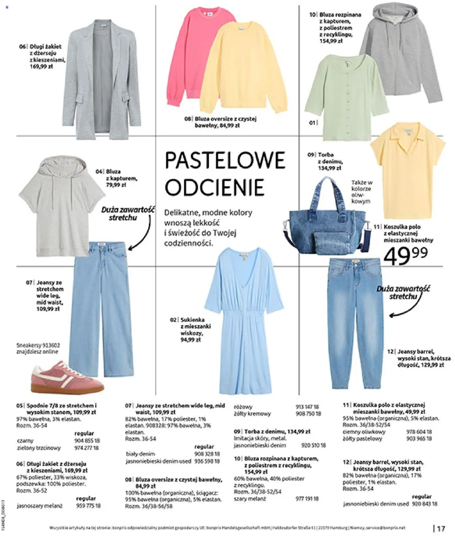 BonPrix Katalog od 10.08.2026 | Strona: 19 | Produkty: Spodnie, Torba