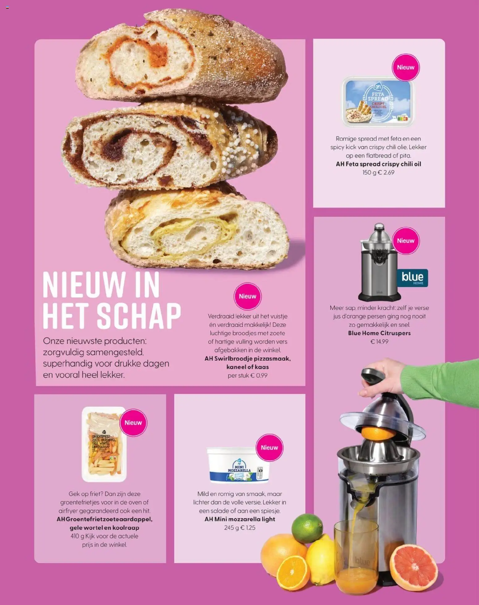 {H1} | Pagina: 116 | Producten: Friet, Chili, Kaneel, Broodjes