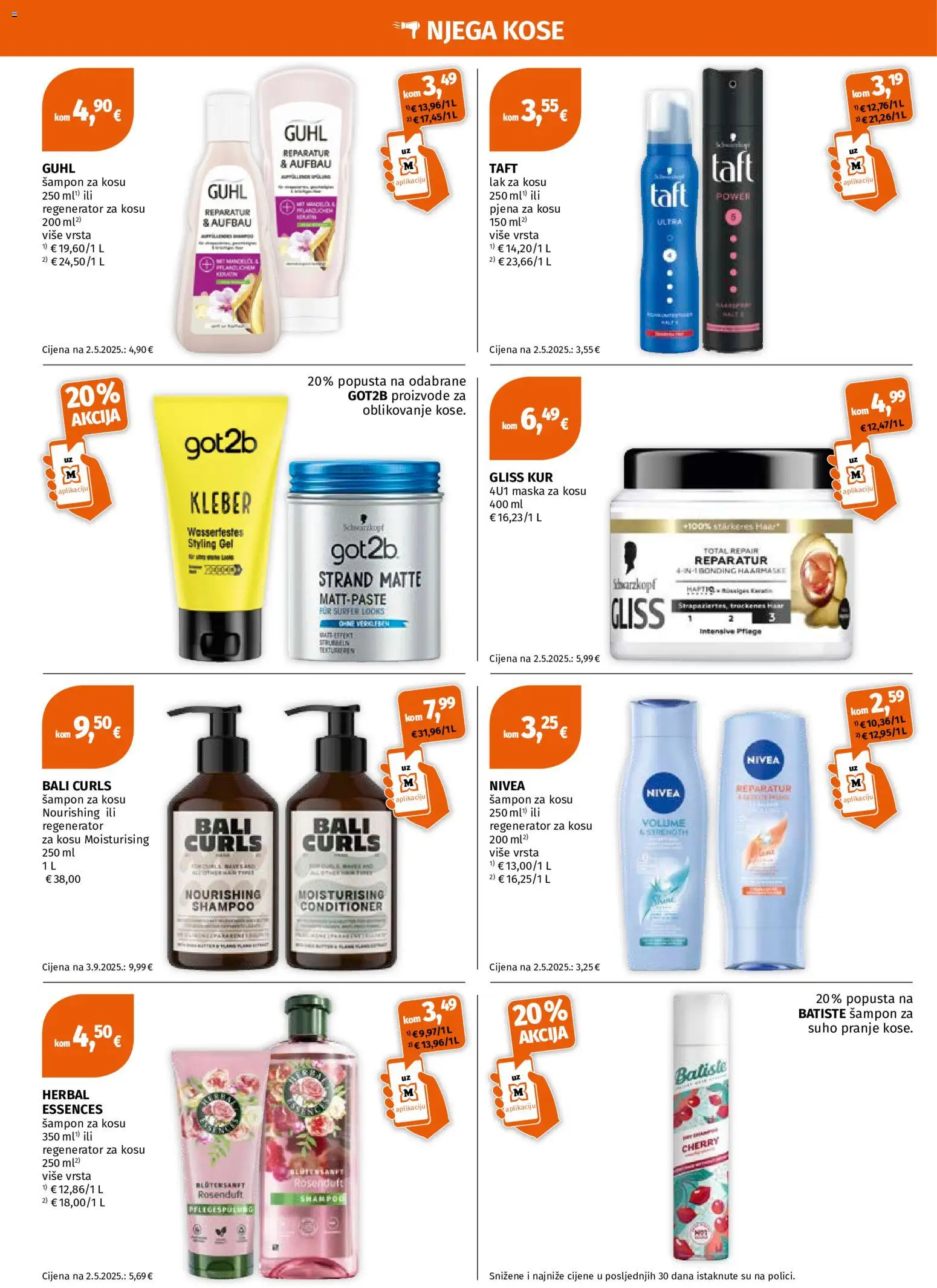 Müller katalog | vrijedi od 14.09.2026 | Stranica: 4 | Proizvodi: Šampon, Maska za kosu, Regenerator za kosu, Maska