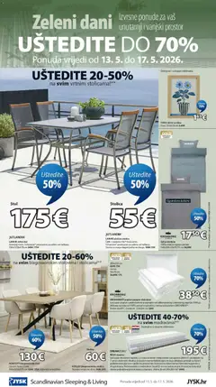 JYSK Katalog - Pregled kataloga iz trgovine JYSK, vrijedi od 13.05.2026 | Stranica: 16